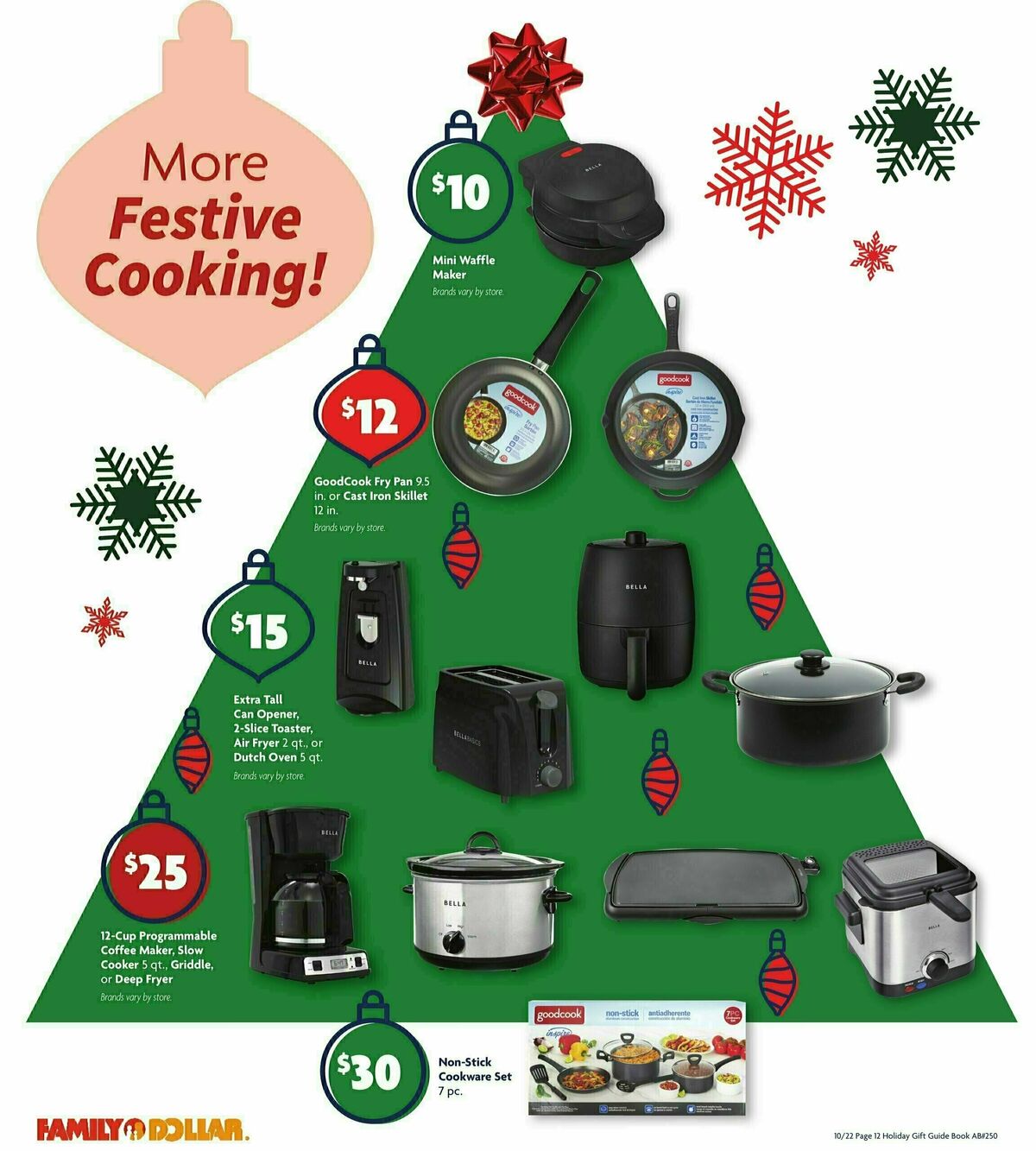 Family Dollar Holiday Gift Guide Weekly Ad from October 22