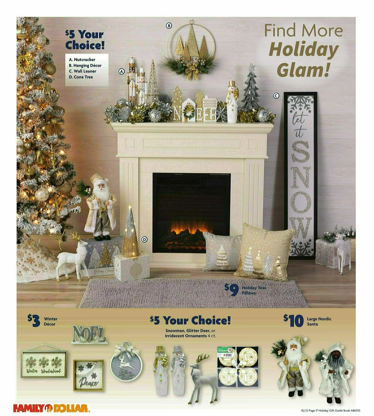 Family Dollar Holiday Gift Guide Weekly Ad from October 22