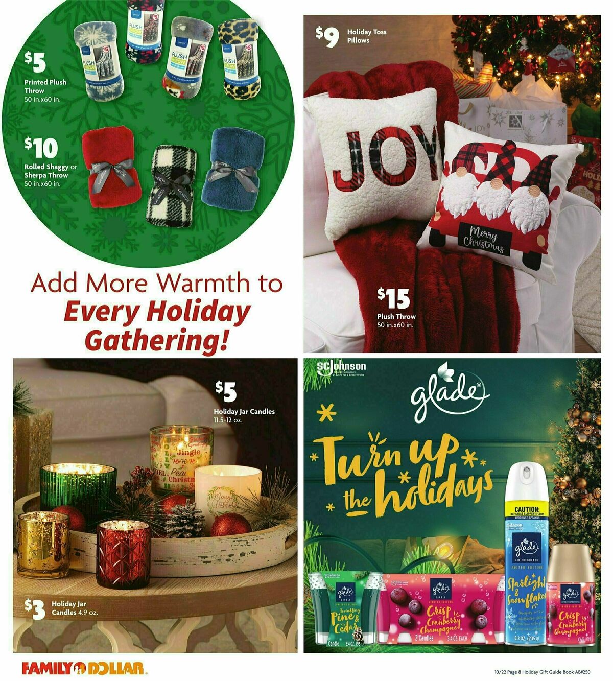 Family Dollar Holiday Gift Guide Weekly Ad from October 22