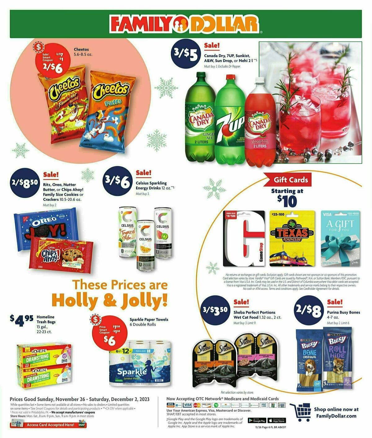 Family Dollar Weekly Ad from November 26