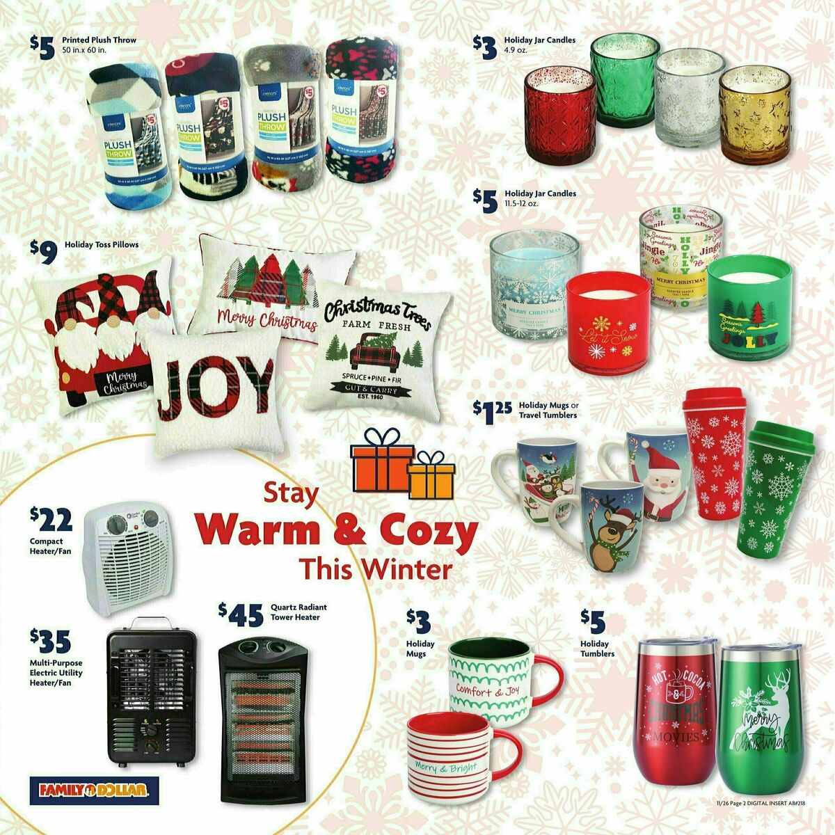 Family Dollar Weekly Ad from November 26