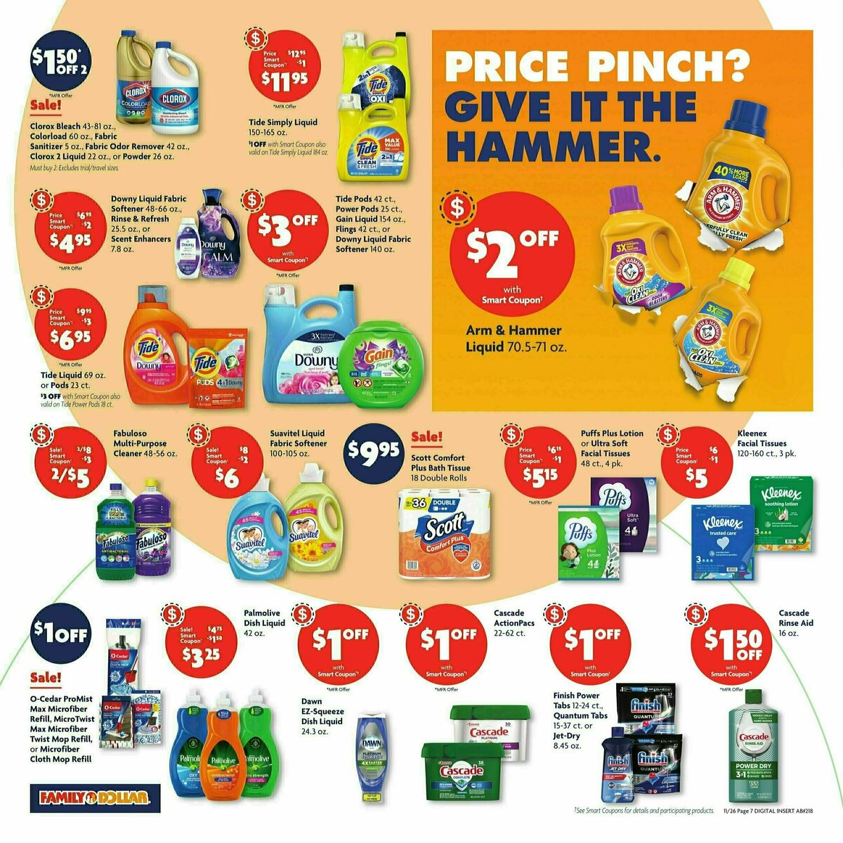 Family Dollar Weekly Ad from November 26