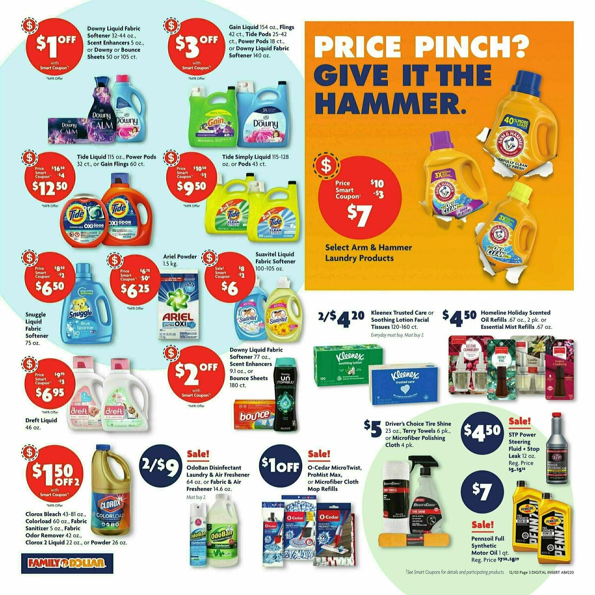 Family Dollar Weekly Ad from December 3