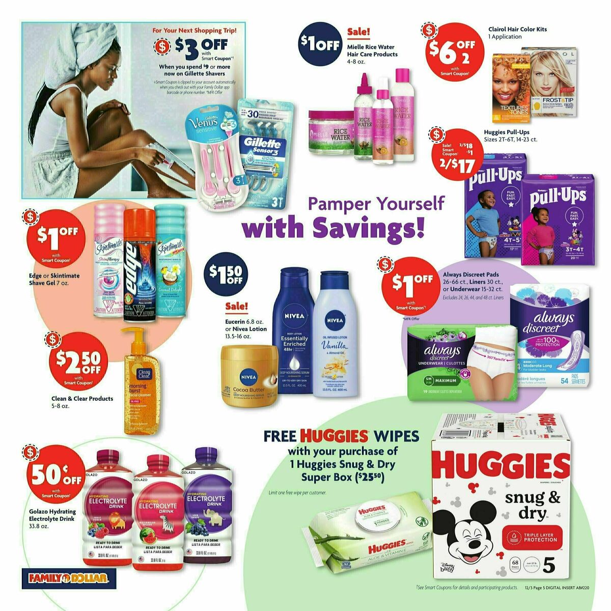 Family Dollar Weekly Ad from December 3