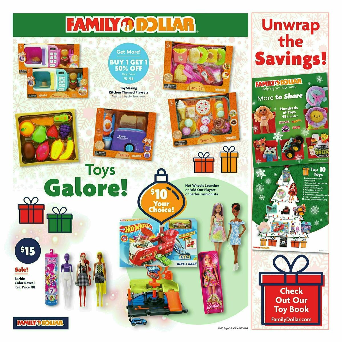 Family Dollar Weekly Ad from December 10