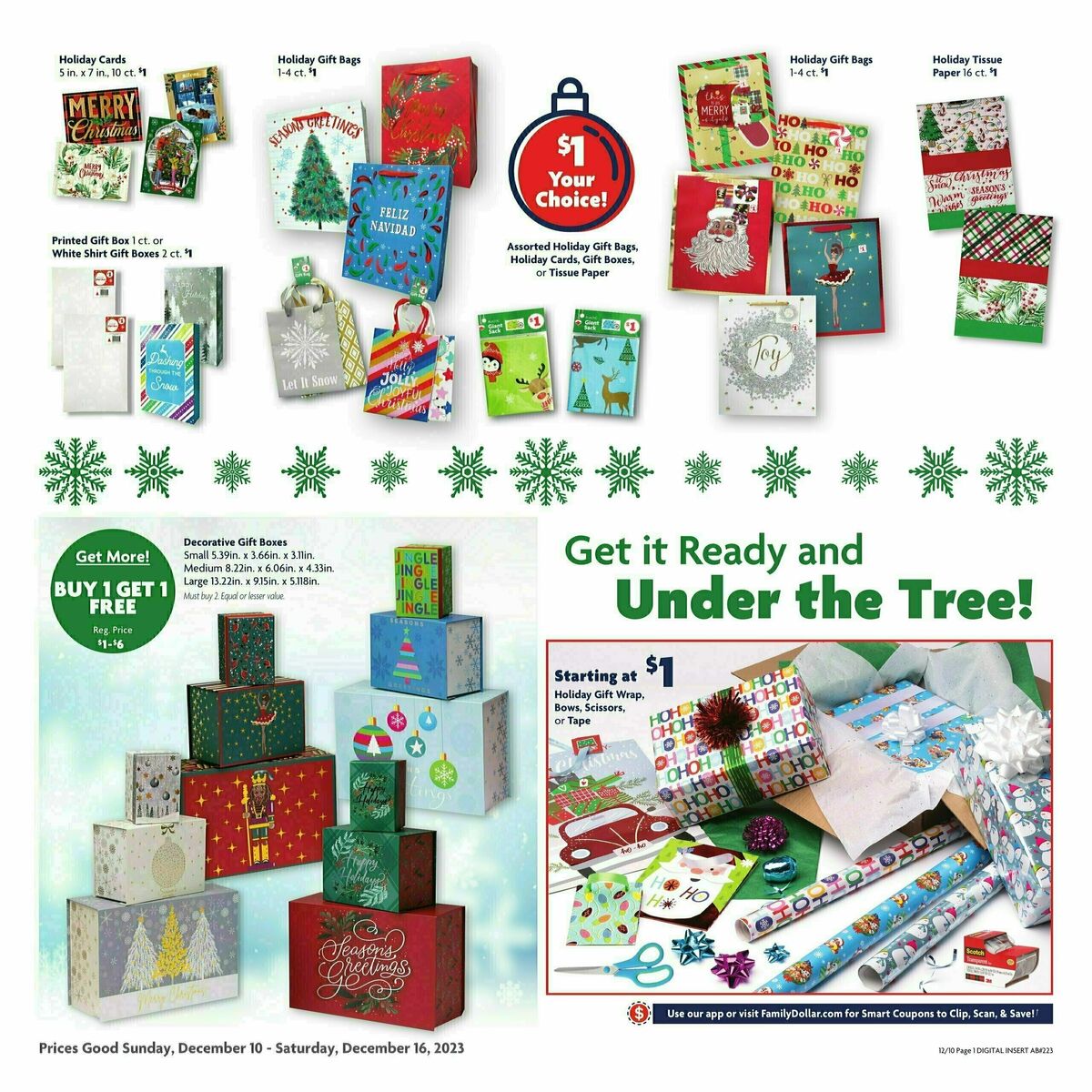 Family Dollar Weekly Ad from December 10