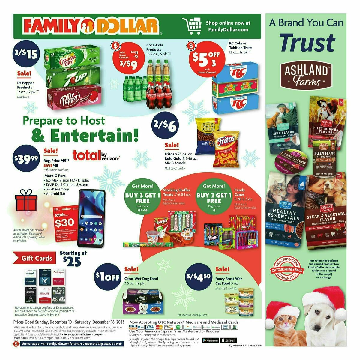 Family Dollar Weekly Ad from December 10