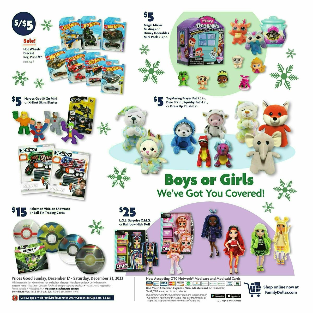 Family Dollar Weekly Ad from December 17