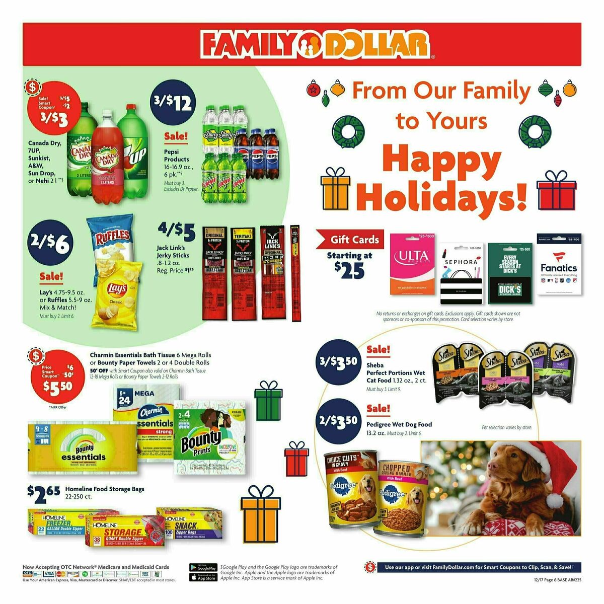 Family Dollar Weekly Ad from December 17