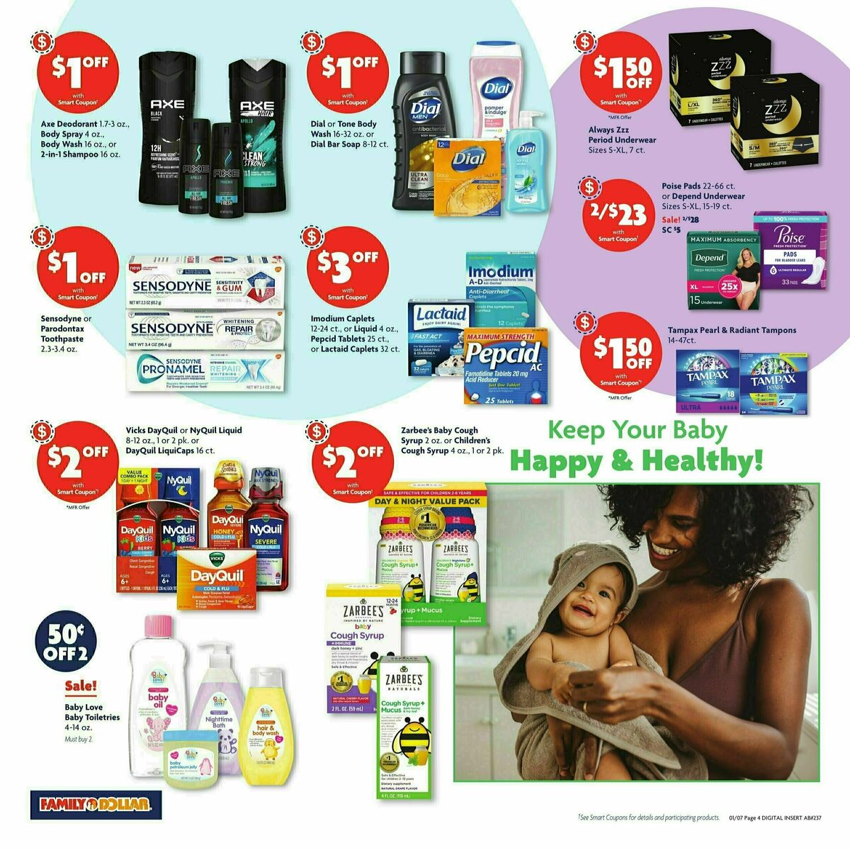 Family Dollar Weekly Ad from January 7