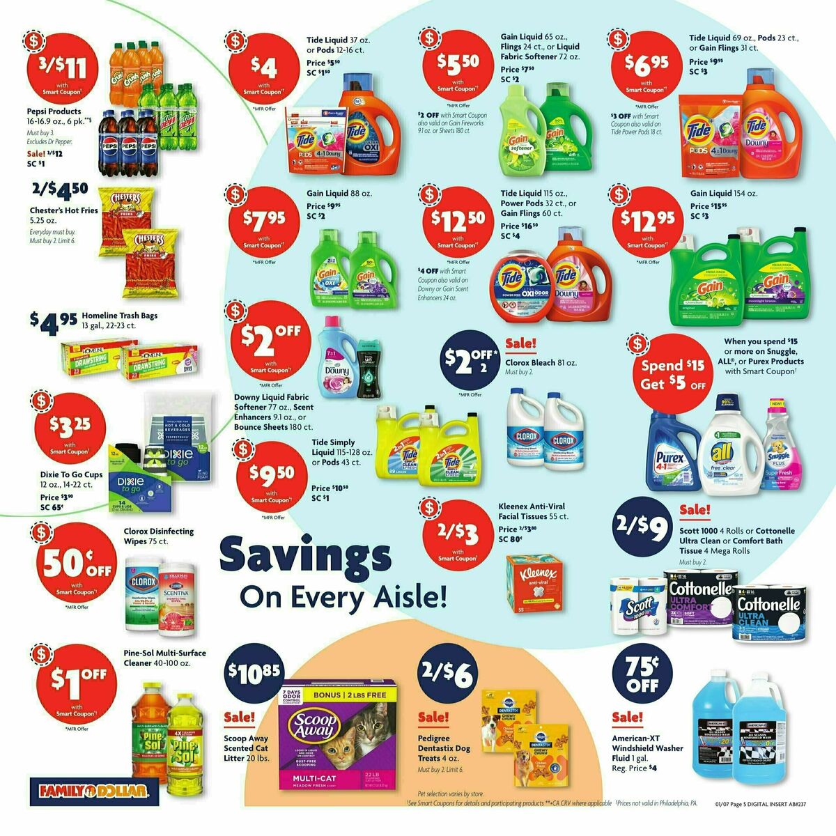 Family Dollar Weekly Ad from January 7