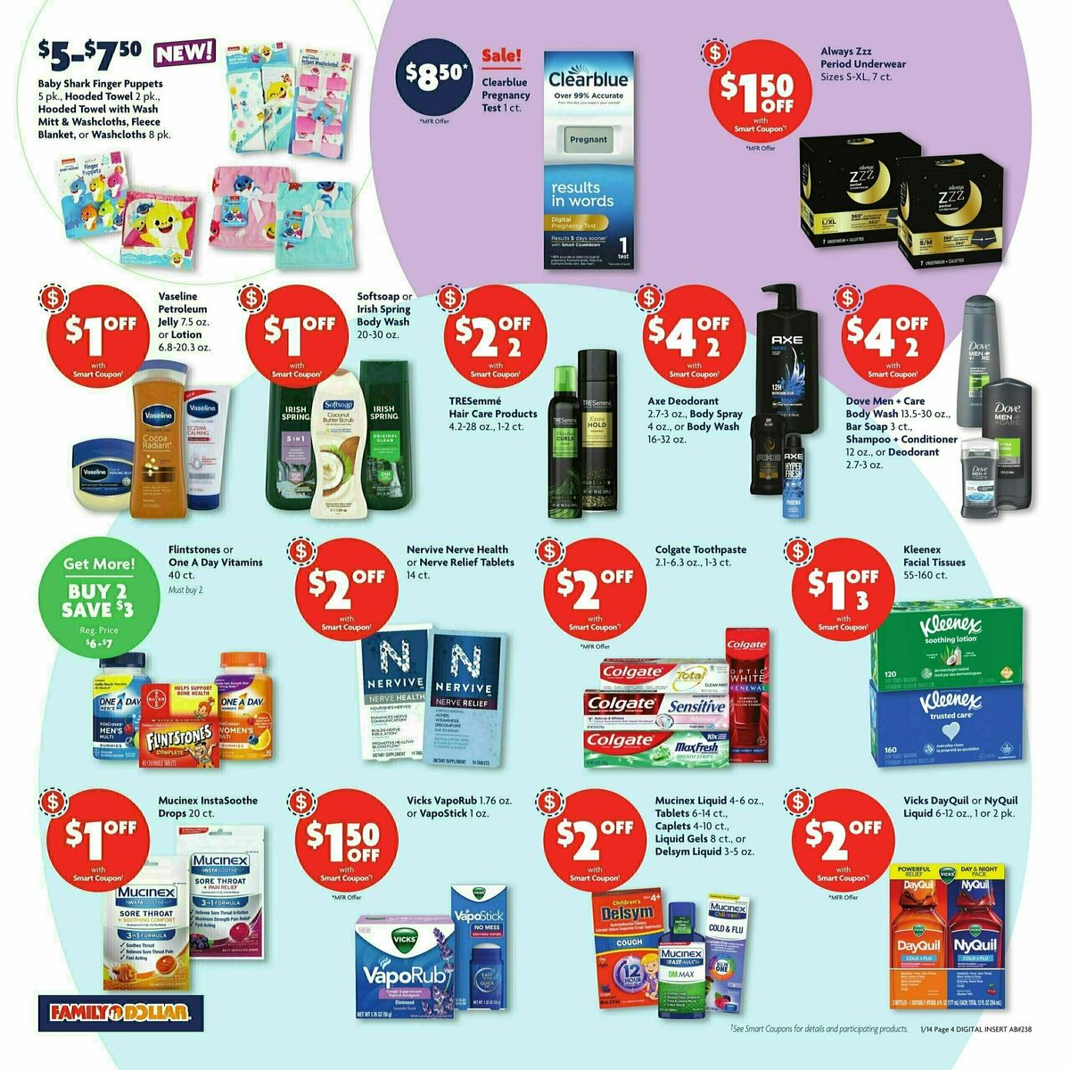 Family Dollar Weekly Ad from January 14