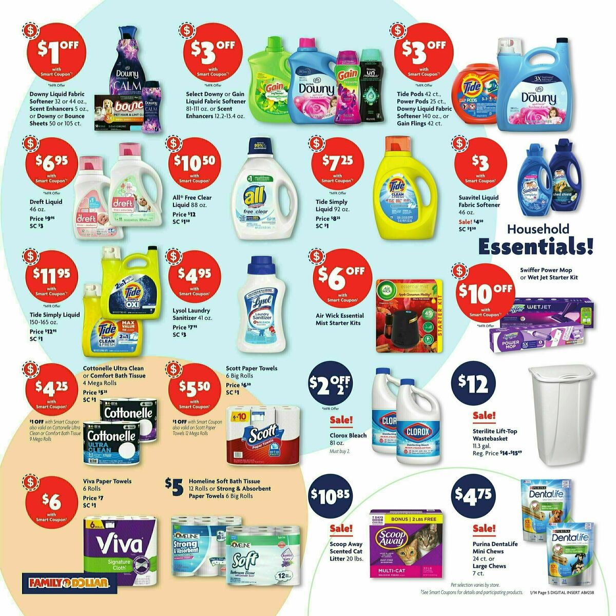 Family Dollar Weekly Ad from January 14