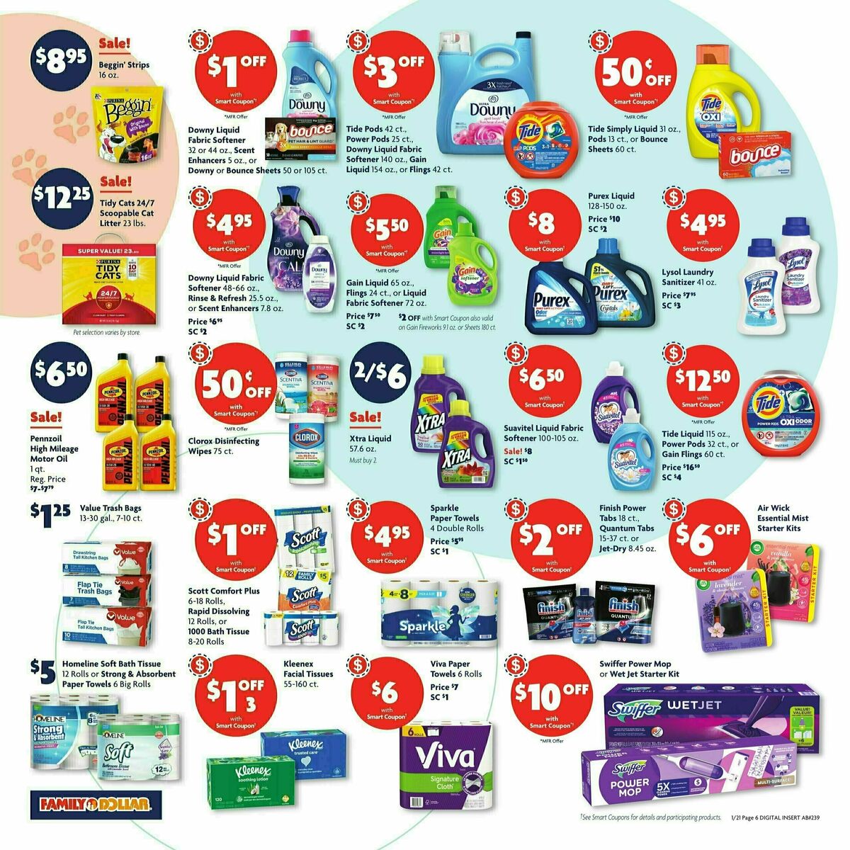 Family Dollar Weekly Ad from January 21