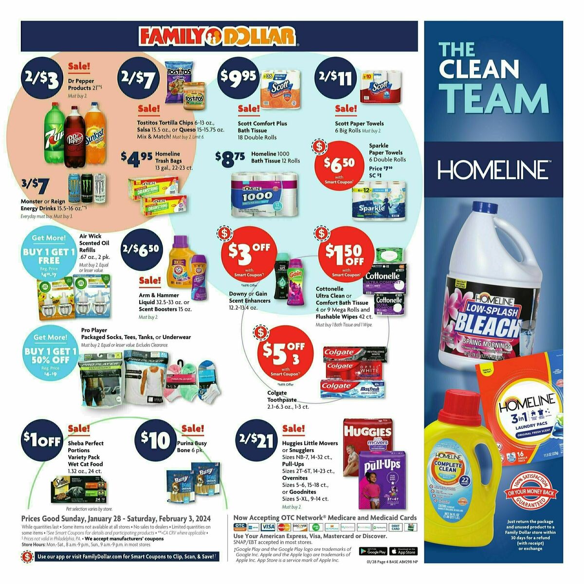 Family Dollar Weekly Ad from January 28