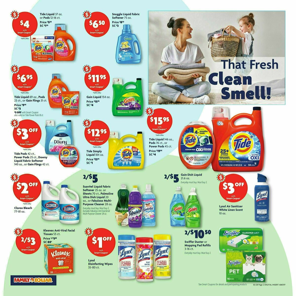 Family Dollar Weekly Ad from January 28