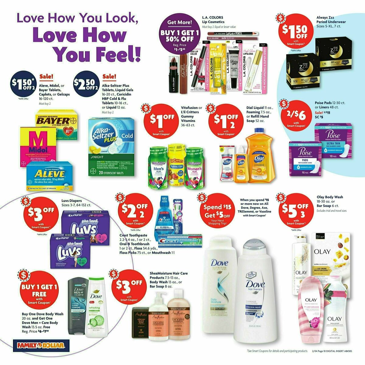 Family Dollar Weekly Ad from February 4