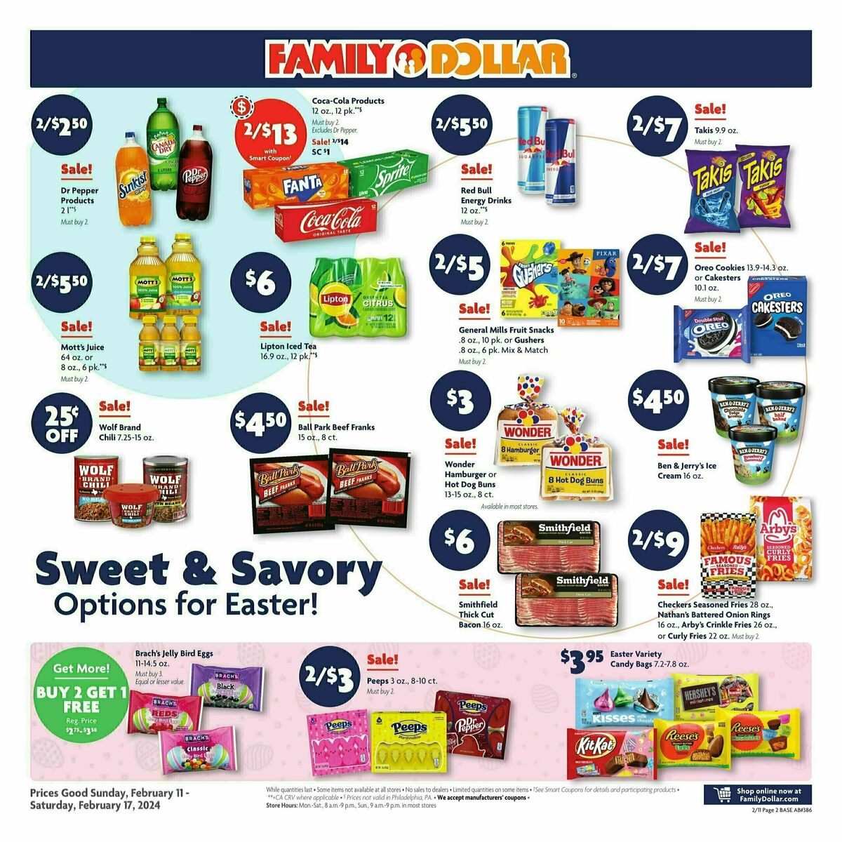 Family Dollar Weekly Ad from February 11