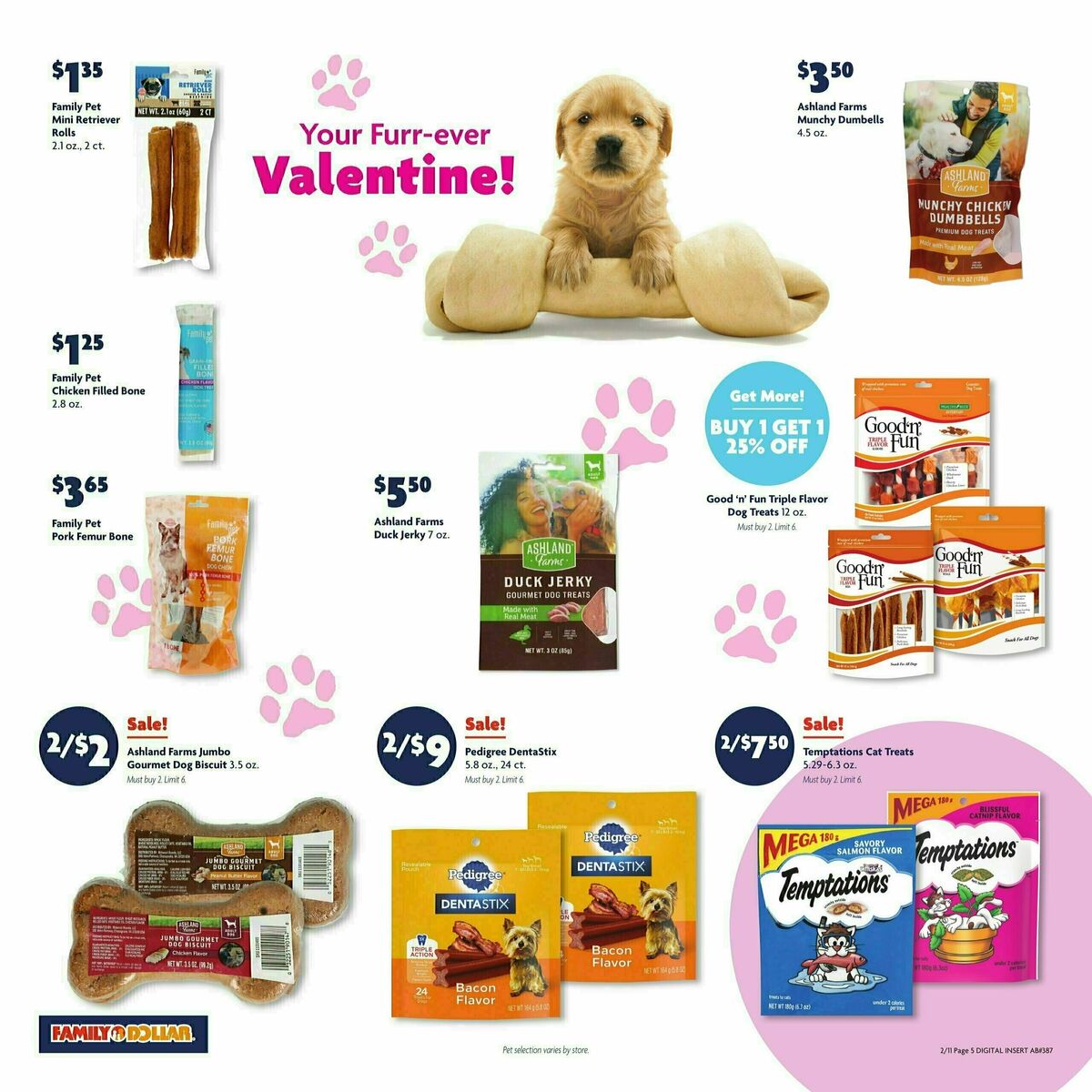 Family Dollar Weekly Ad from February 11