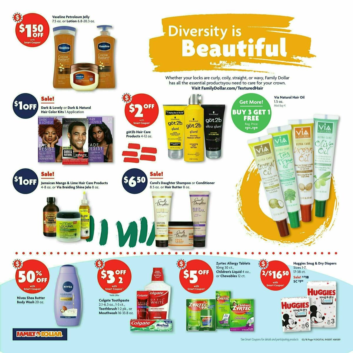 Family Dollar Weekly Ad from February 18