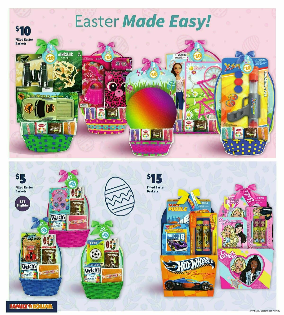 Family Dollar Easter Book Weekly Ad from February 19