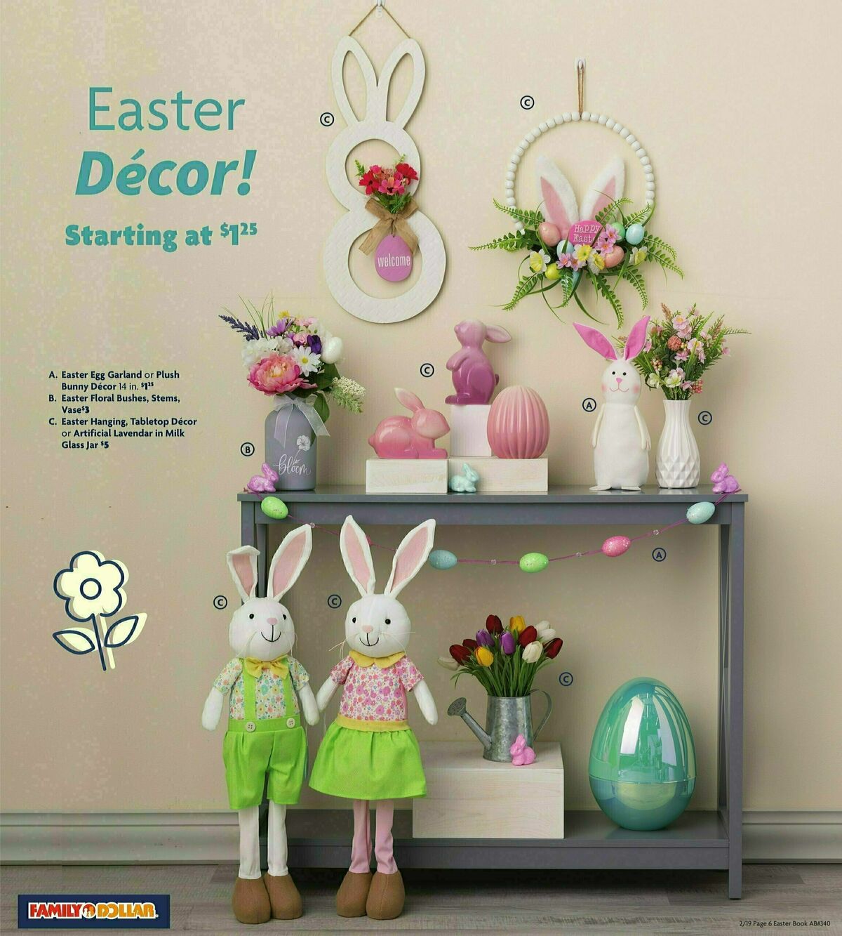 Family Dollar Easter Book Weekly Ad from February 19