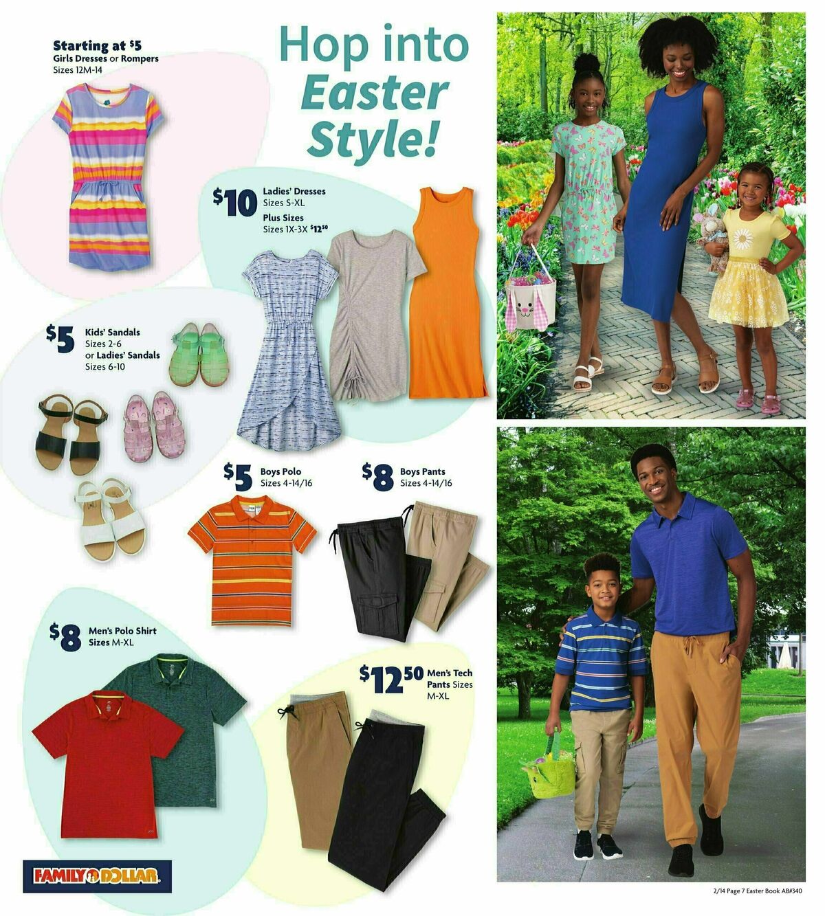 Family Dollar Easter Book Weekly Ad from February 19