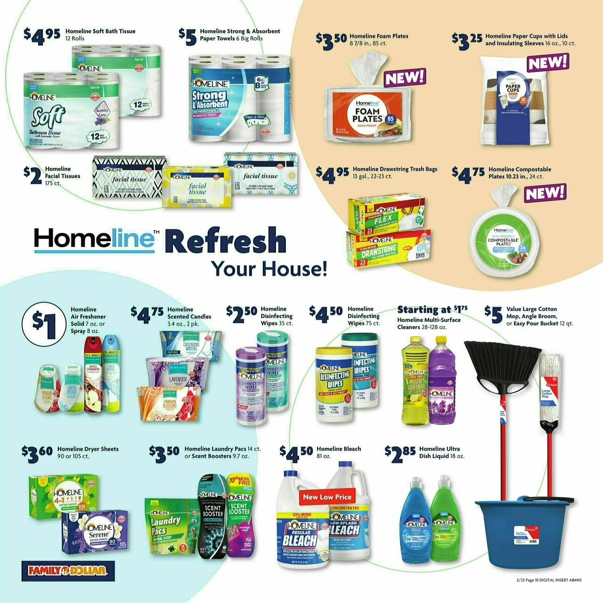 Family Dollar Weekly Ad from February 25