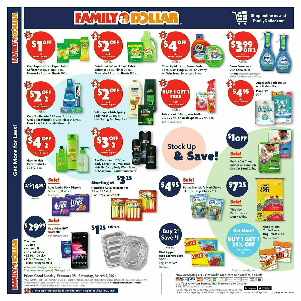 Family Dollar Weekly Ad from February 25