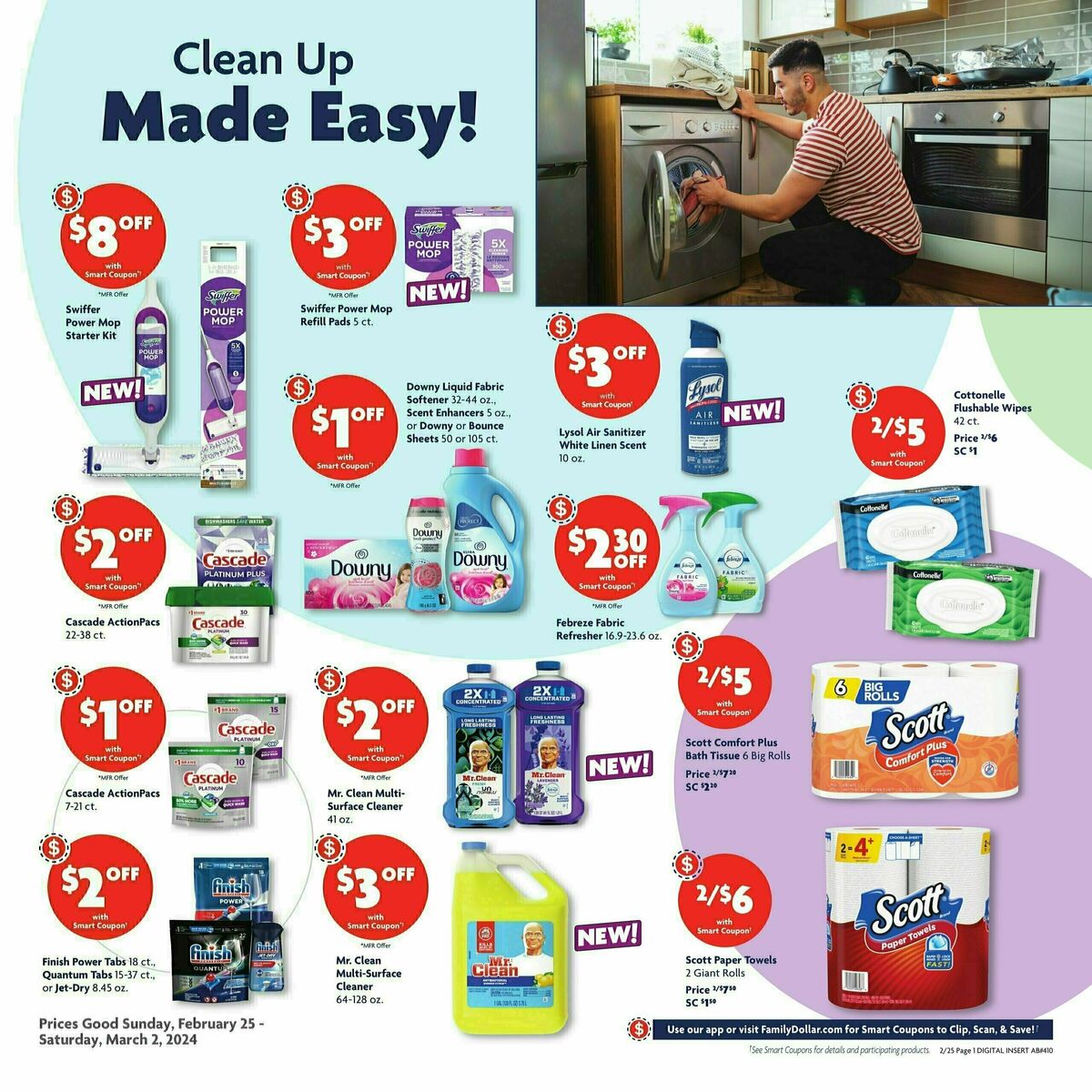 Family Dollar Weekly Ad from February 25