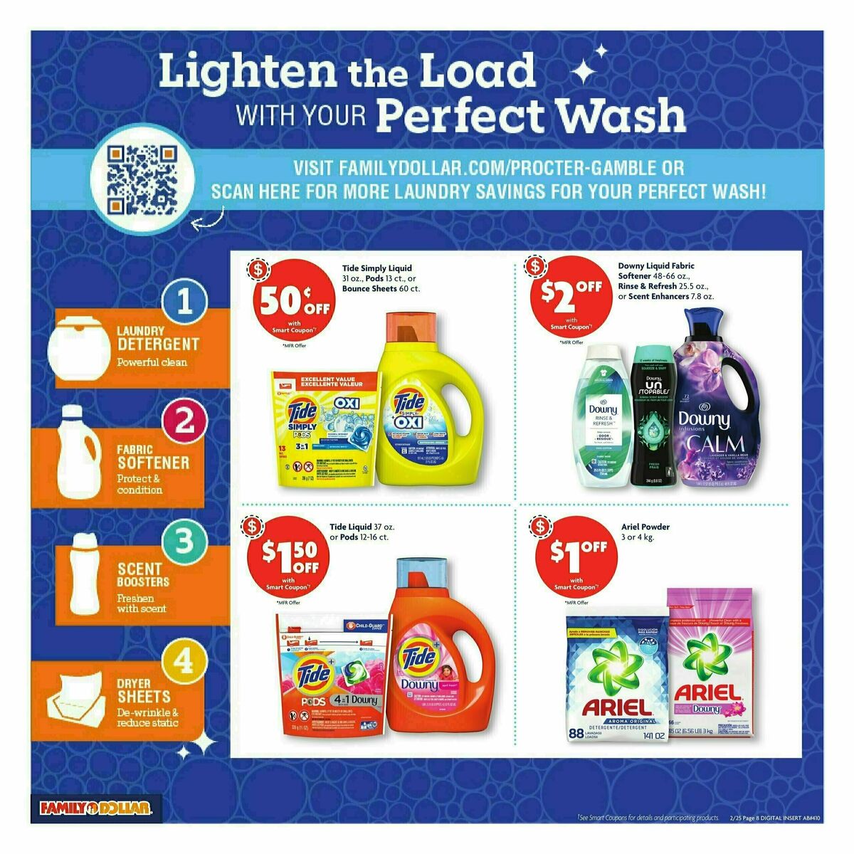 Family Dollar Weekly Ad from February 25