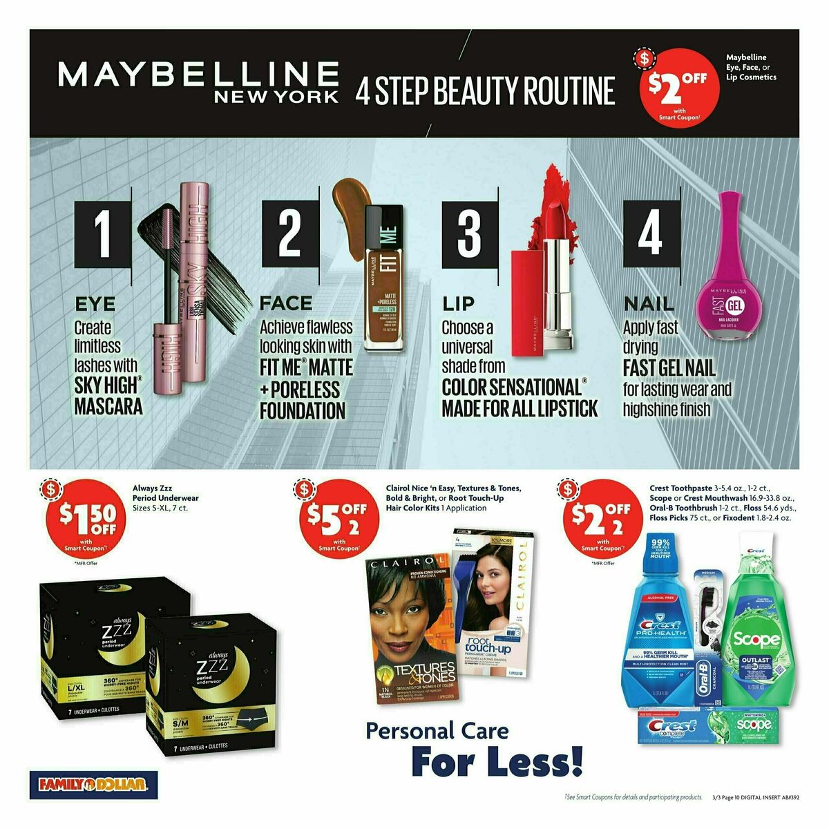 Family Dollar Weekly Ad from March 3