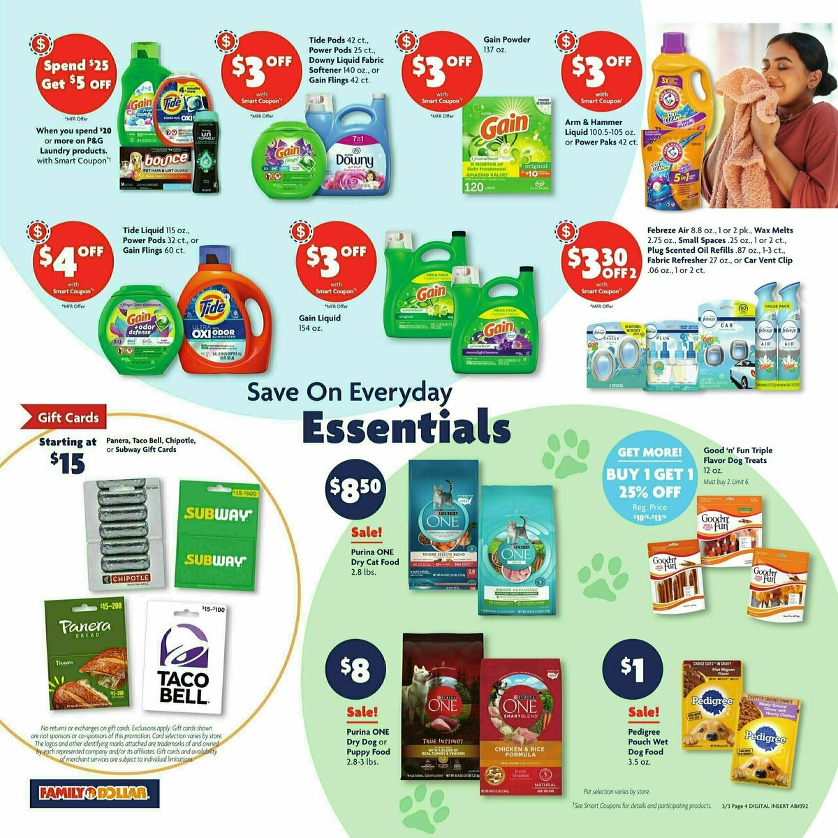 Family Dollar Weekly Ad from March 3