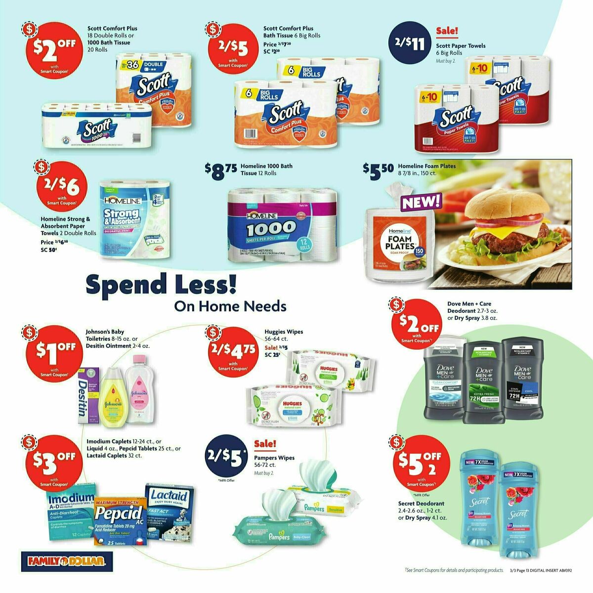 Family Dollar Weekly Ad from March 3