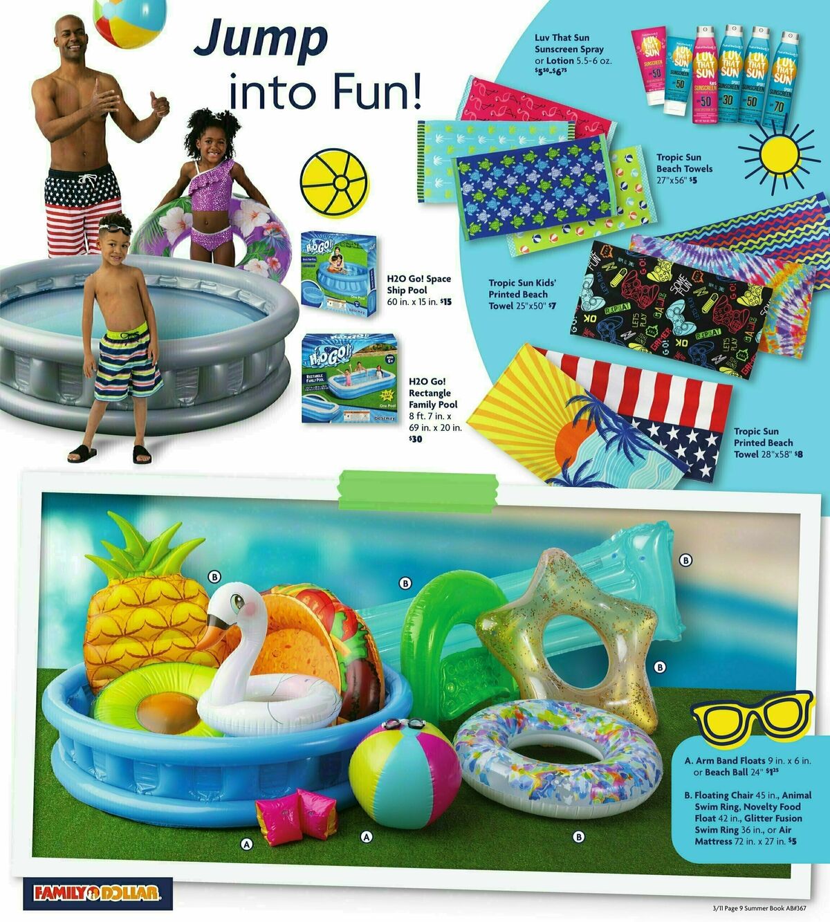 Family Dollar Summer Book Weekly Ad from March 11