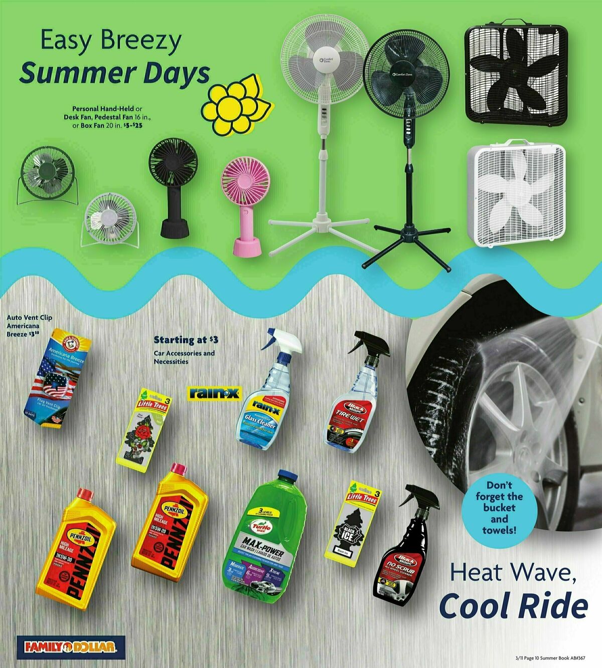 Family Dollar Summer Book Weekly Ad from March 11