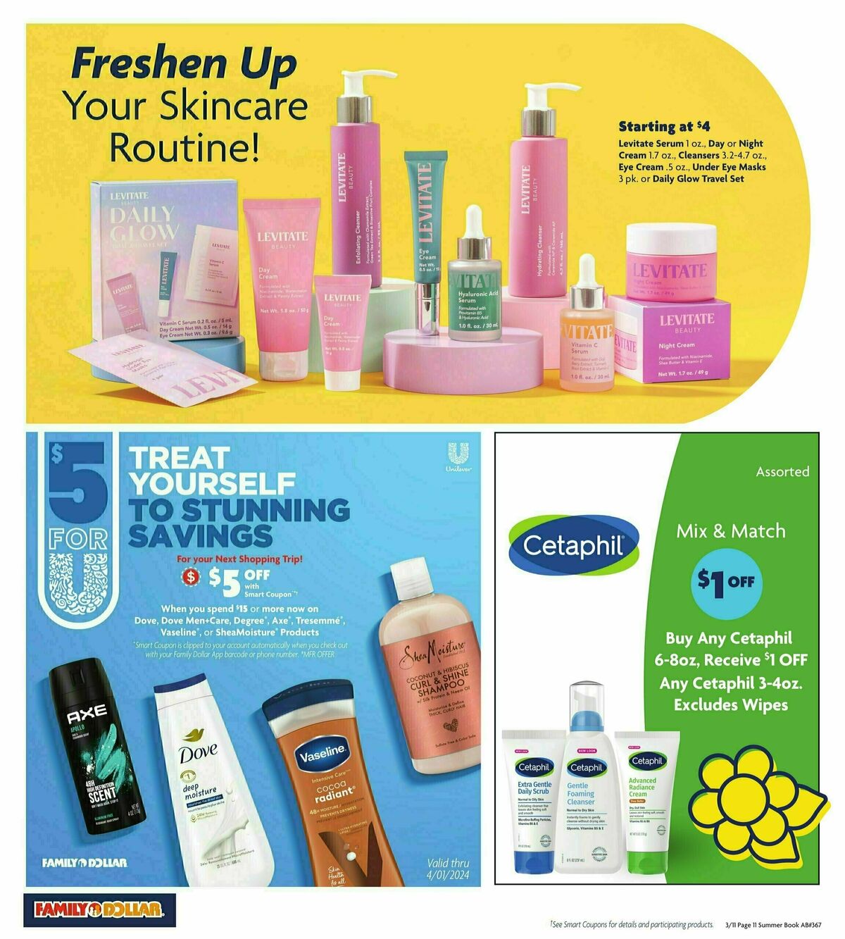 Family Dollar Summer Book Weekly Ad from March 11