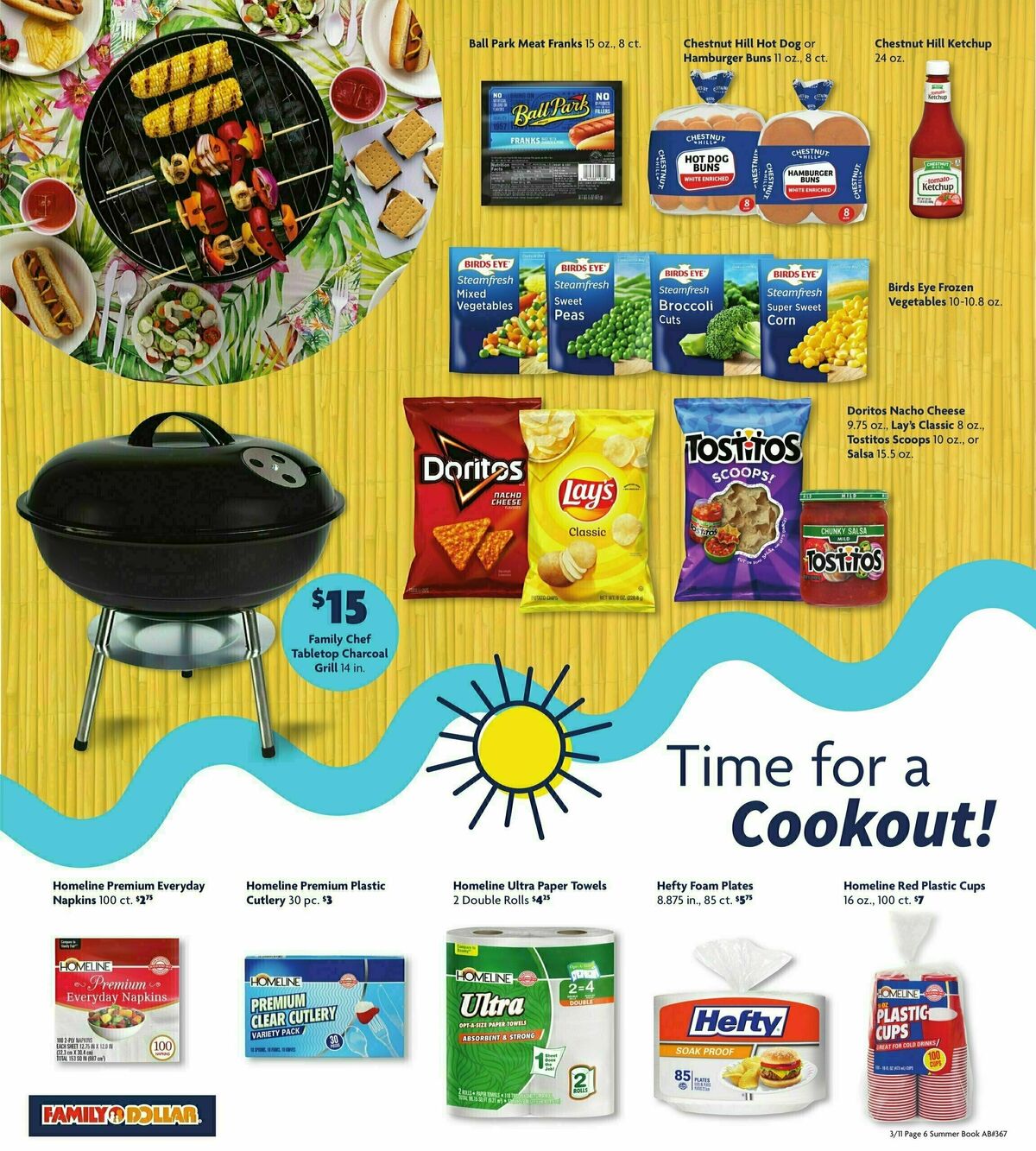 Family Dollar Summer Book Weekly Ad from March 11