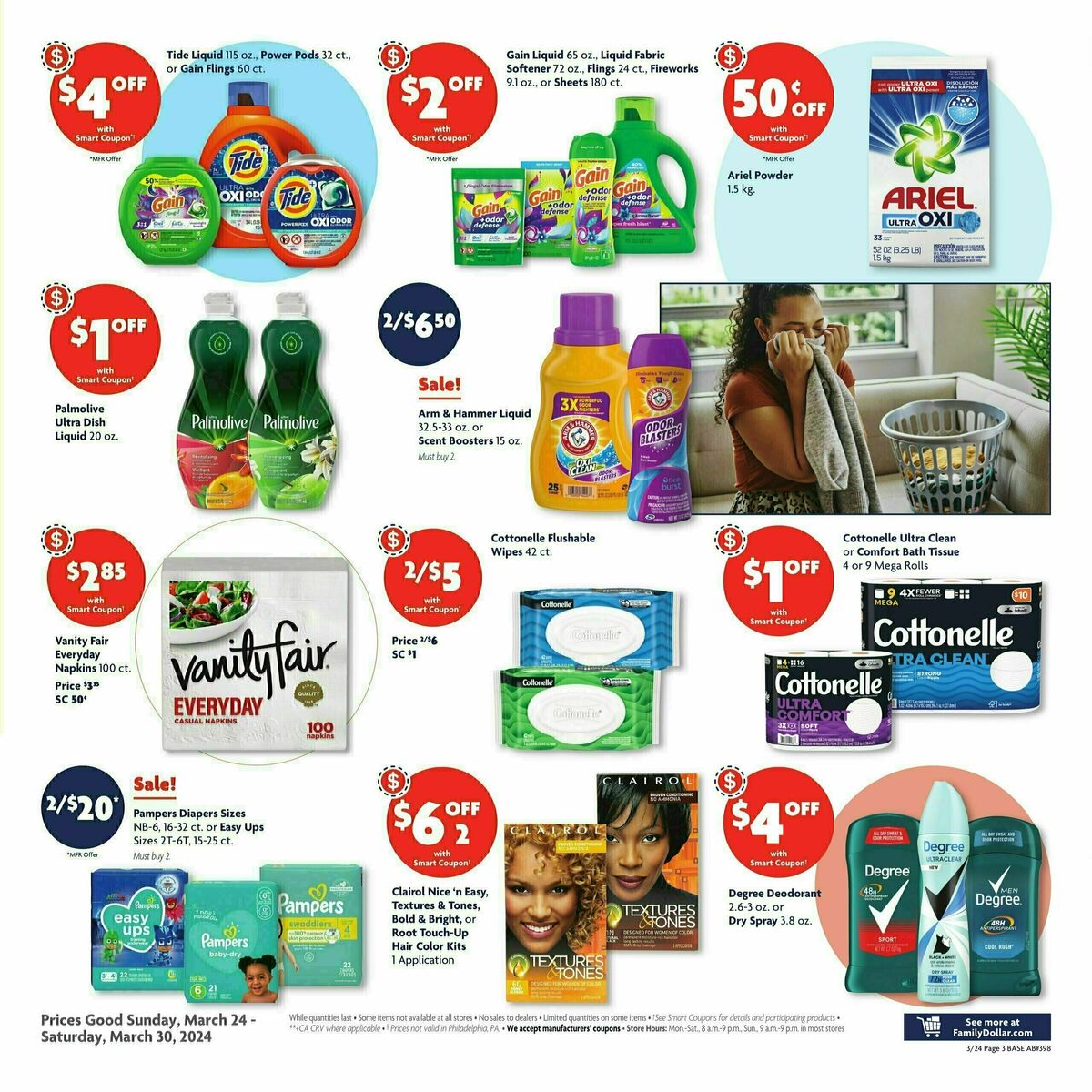 Family Dollar Weekly Ad from March 24