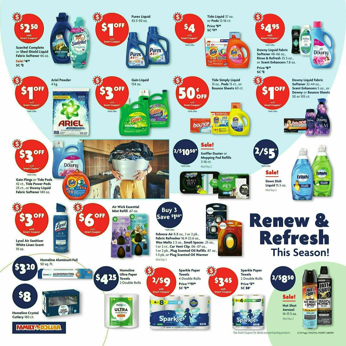 Family Dollar Weekly Ad from March 24