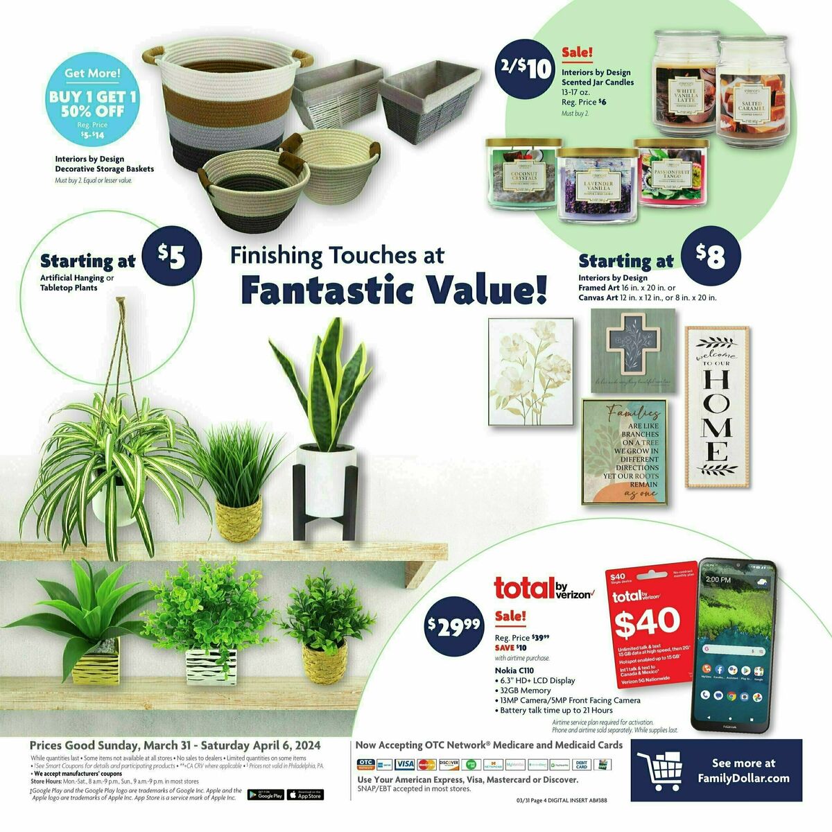 Family Dollar Weekly Ad from March 31