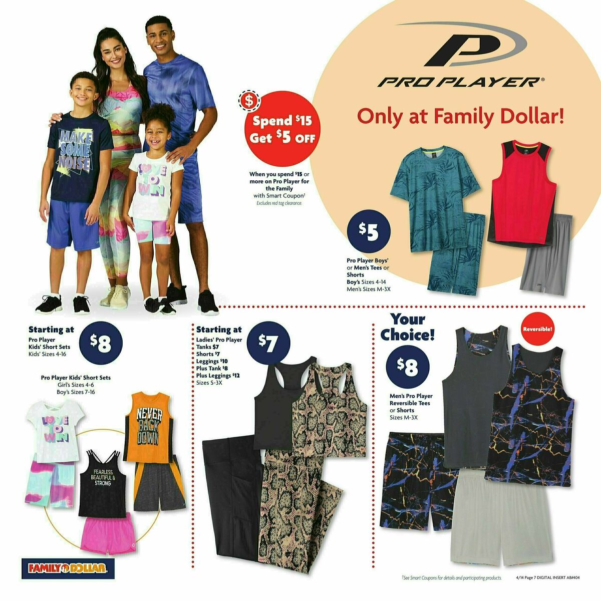 Family Dollar Weekly Ad from April 14