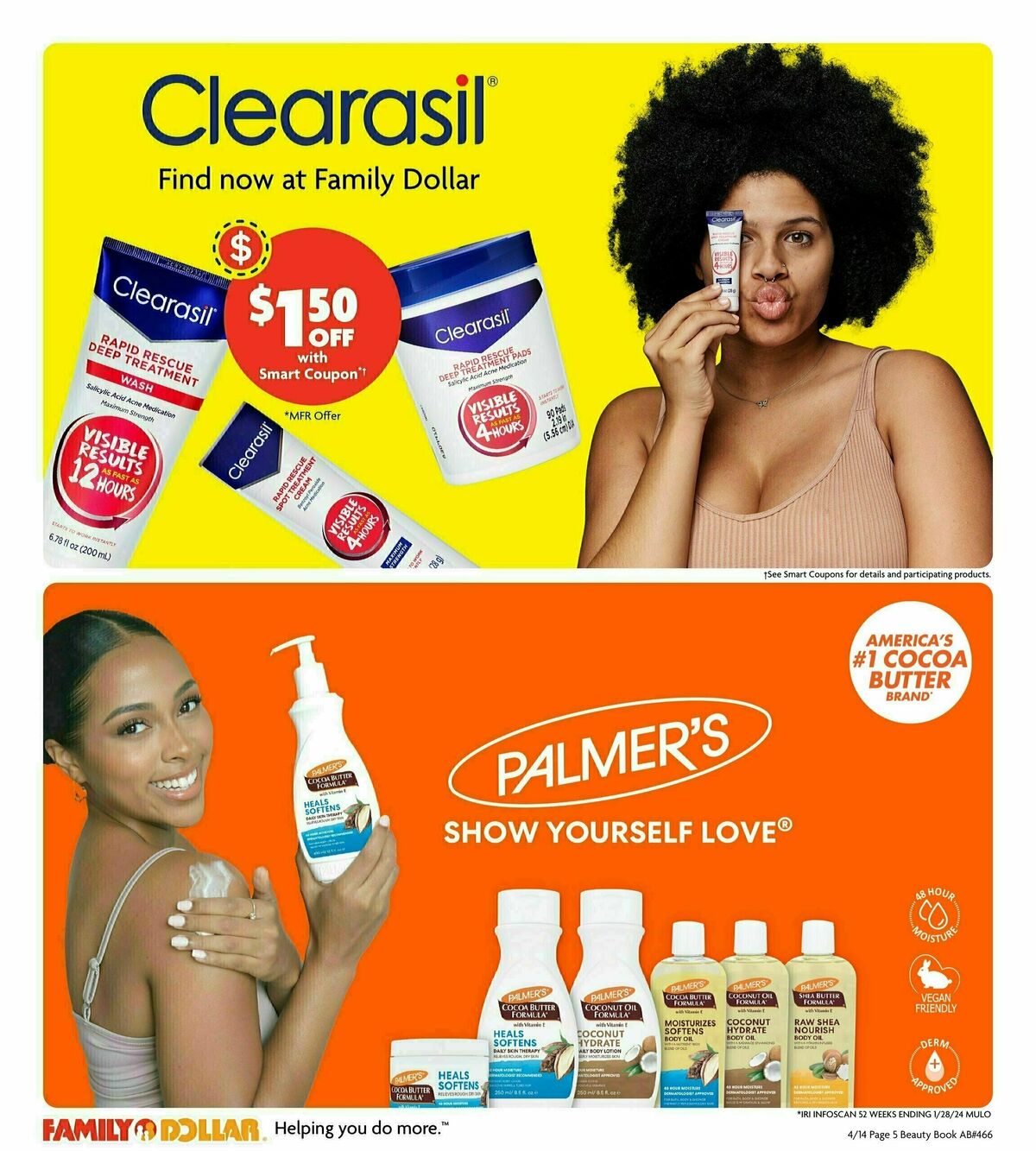 Family Dollar Beauty Book Weekly Ad from April 14