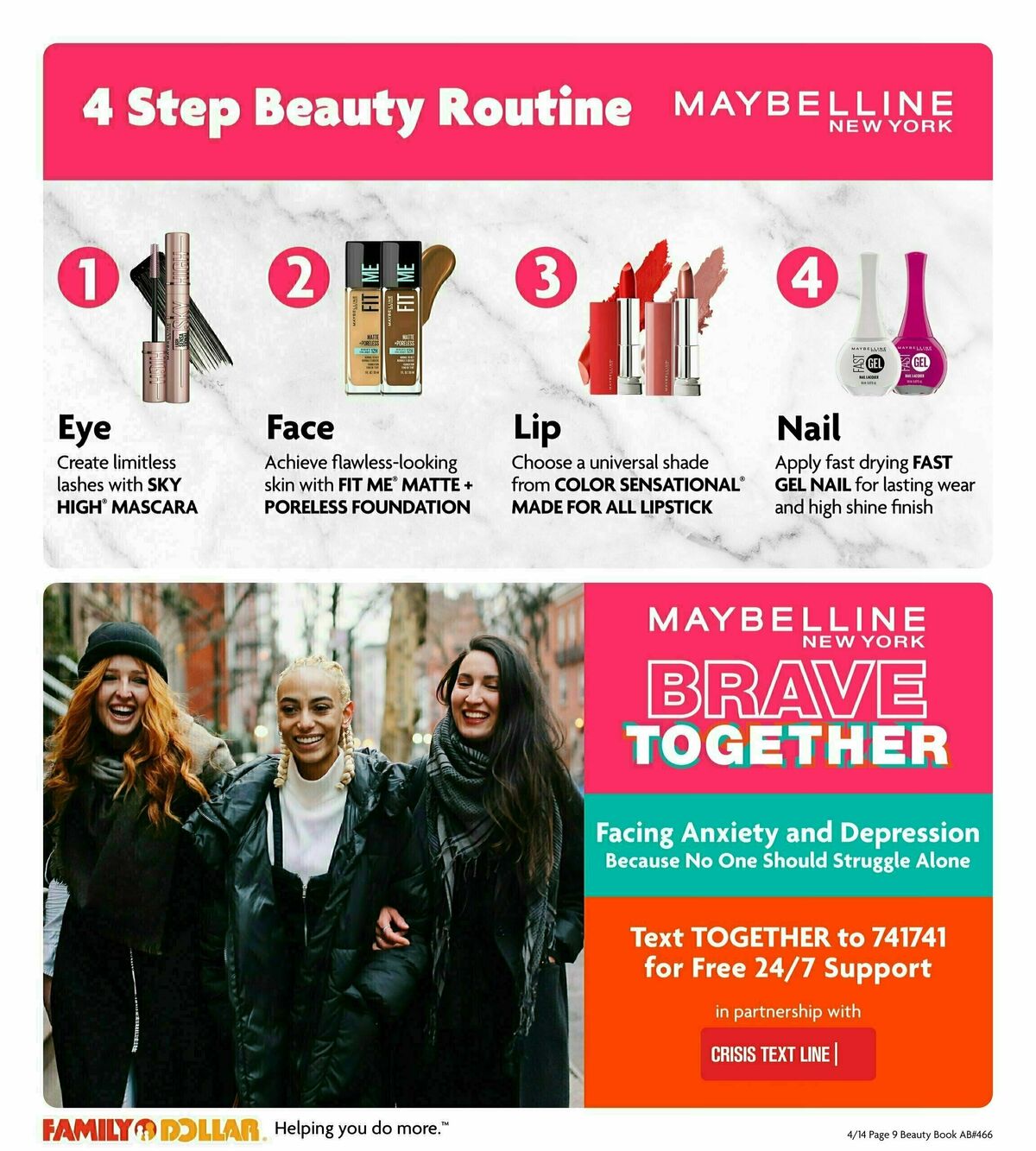 Family Dollar Beauty Book Weekly Ad from April 14