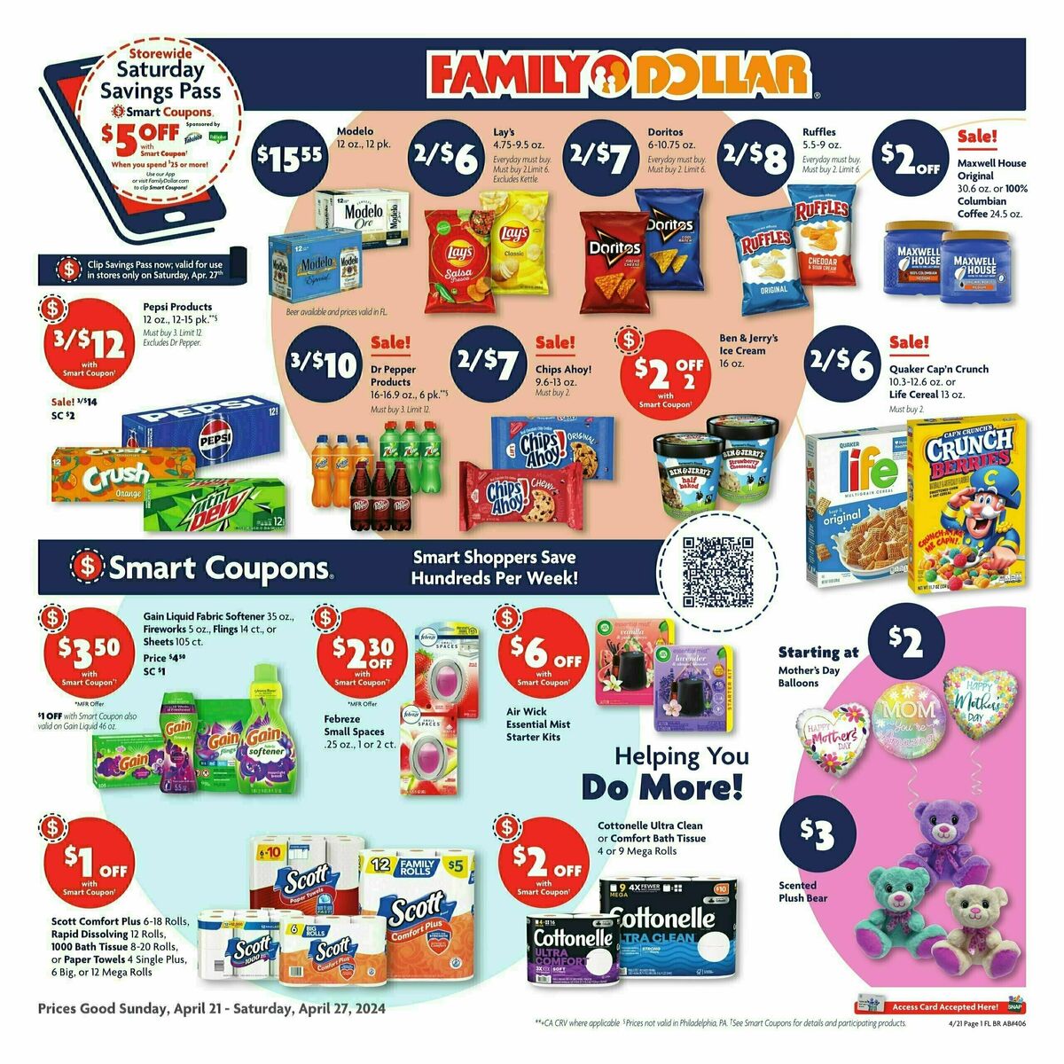 Family Dollar Weekly Ad from April 21