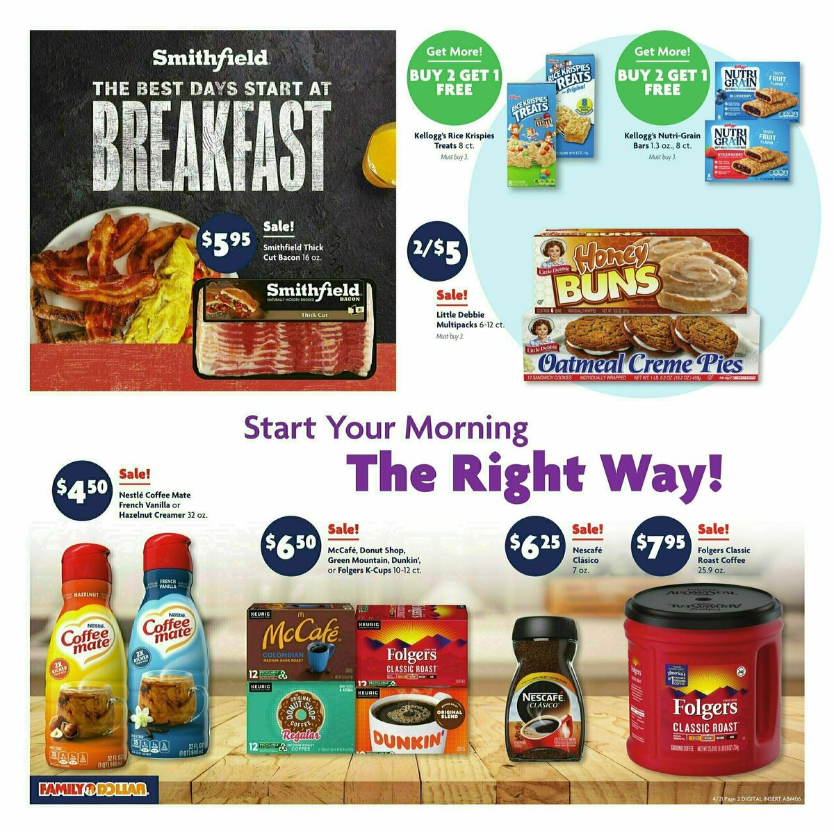 Family Dollar Weekly Ad from April 21