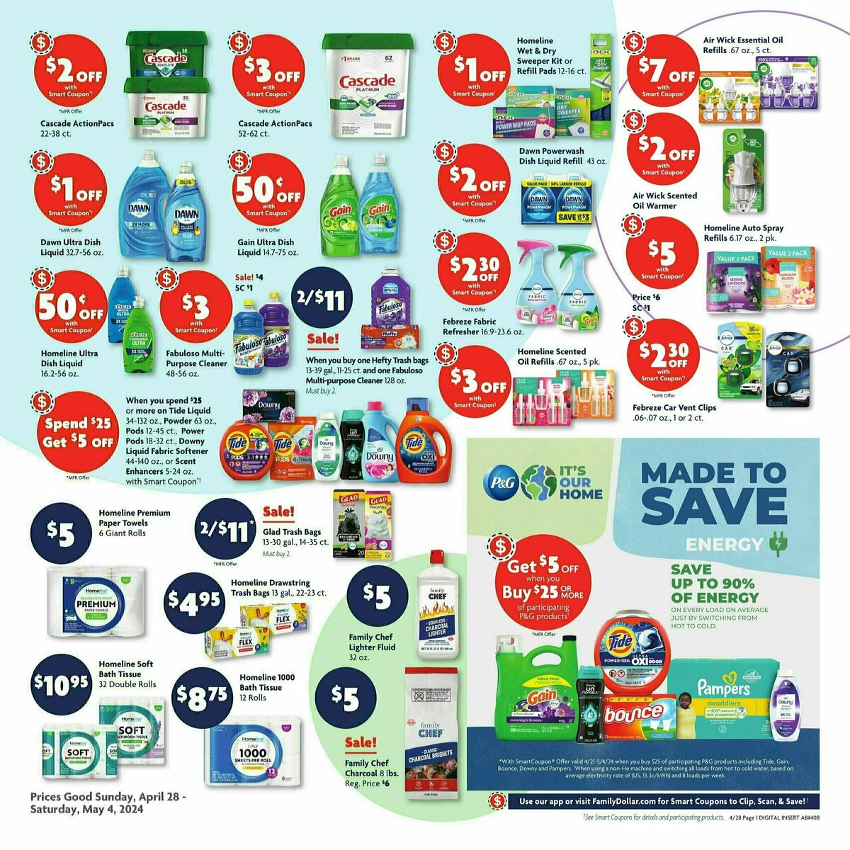 Family Dollar Weekly Ad from April 28