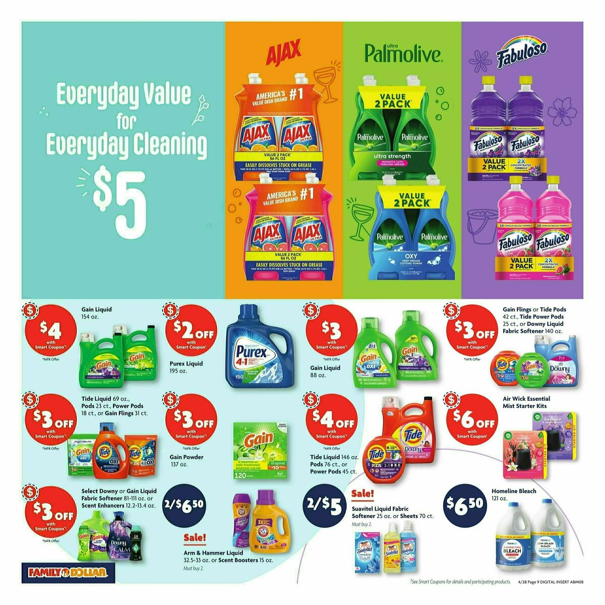 Family Dollar Weekly Ad from April 28