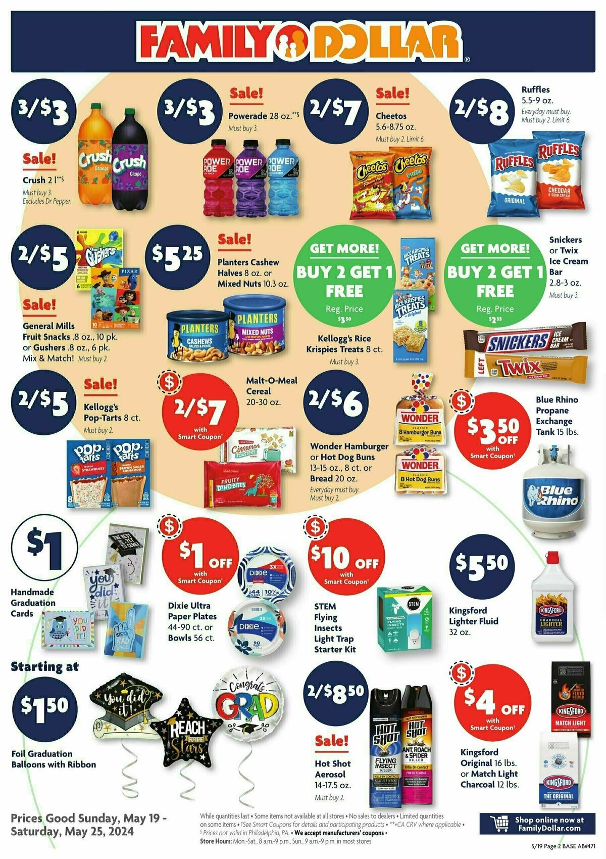 Family Dollar Weekly Ad from May 19