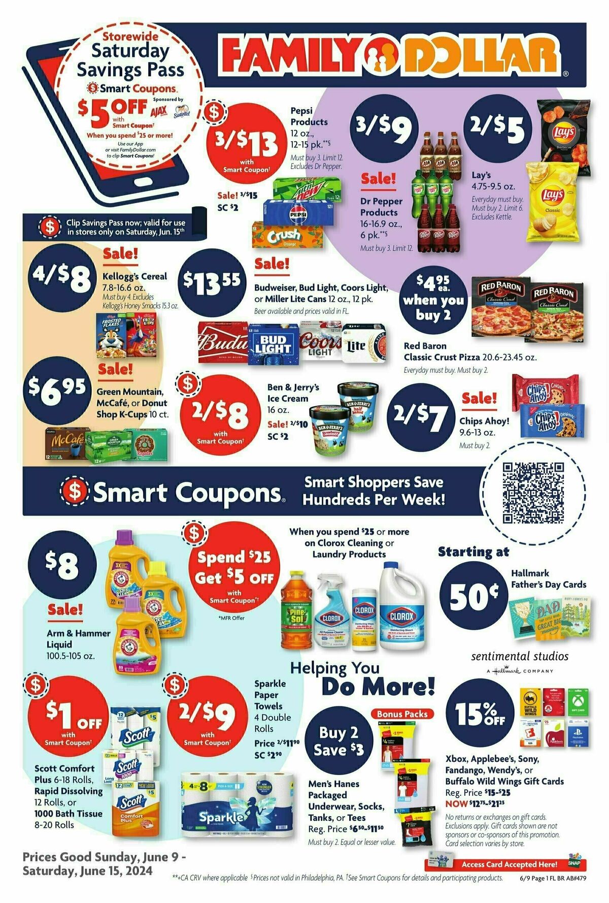 Family Dollar Weekly Ad from June 9